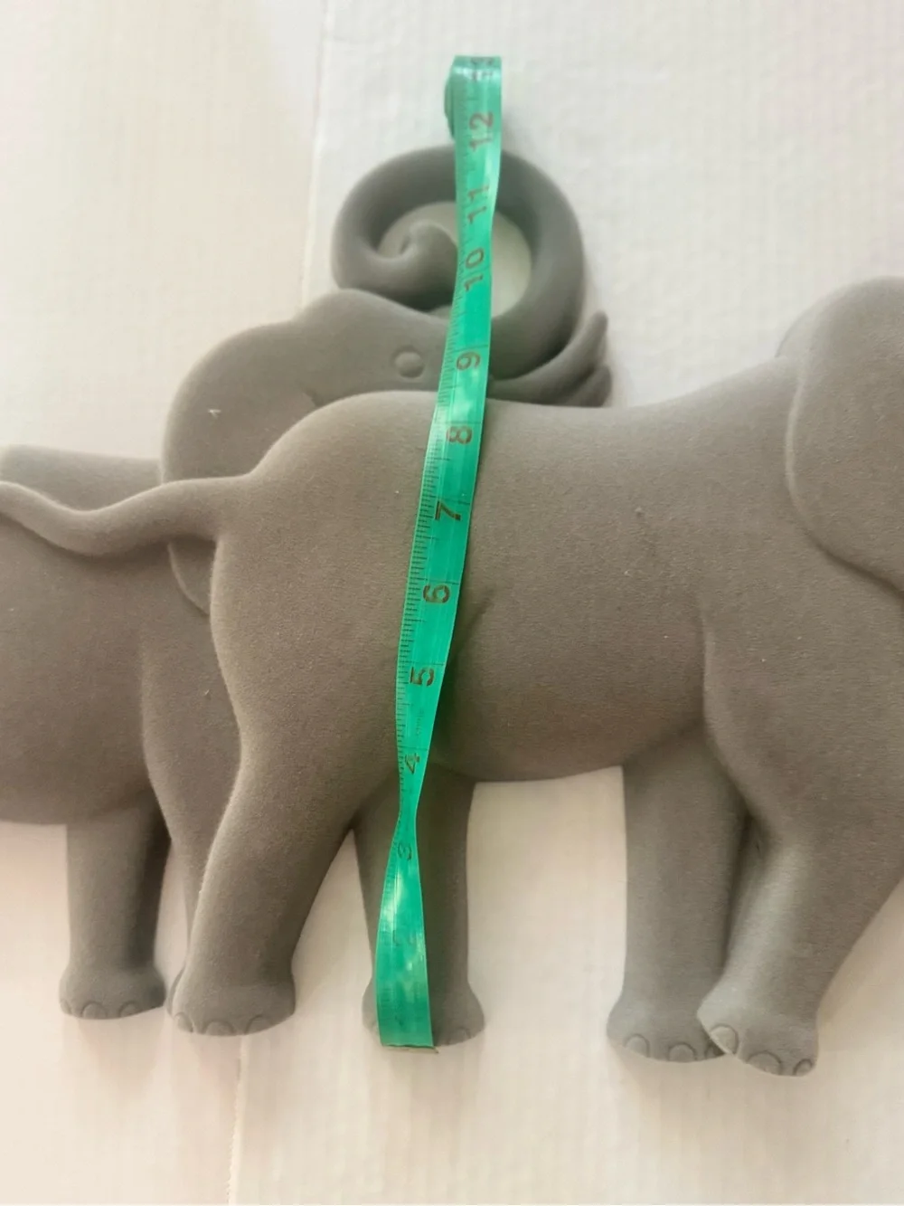 Gray Elephant Wall Decor Trio - Home Wall Accent